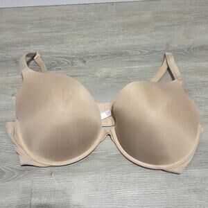 Cacique Tan Boost Plunge Bra 44DDD